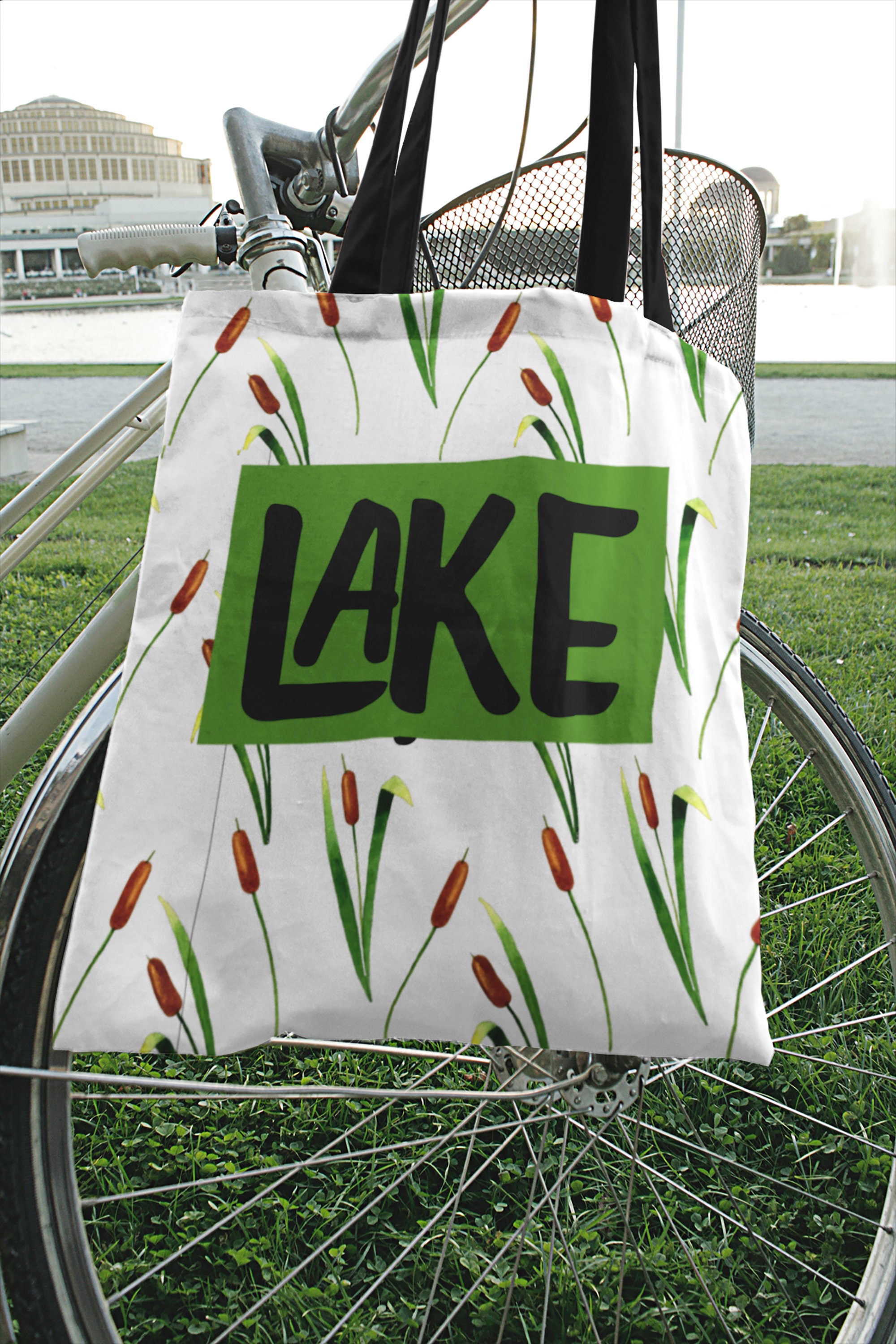 Lake Bag Gift For Lake Lover CarryAll Bag Vacation Beach Etsy