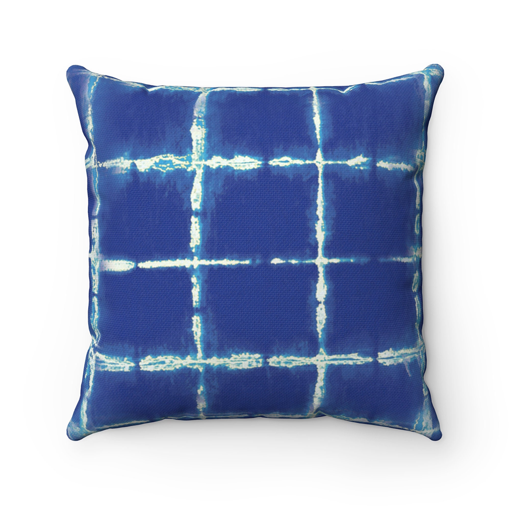 Tie Dye Print Pillows Blue Beach Pillows Tie Dye Pattern Etsy