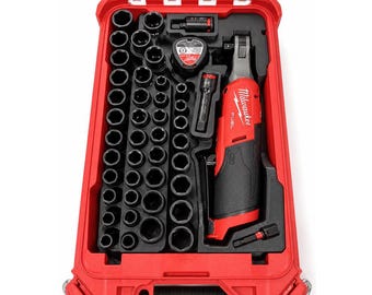 Milwaukee M12 Fuel 3/8" High Speed Ratchet (2567-20) Insert For Milwaukee Packout Toolboxes