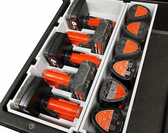 Milwaukee Packout M12 Battery Holder For Packout 2/3 Drawer Boxes