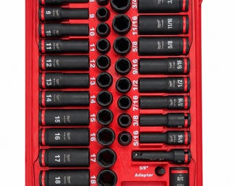 Milwaukee Packout Impact Socket  Organizer Insert  (49-66-7009)