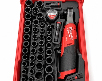 Milwaukee M12 Fuel 3/8" High Speed Ratchet (2567-20) Insert For Milwaukee Packout Toolboxes
