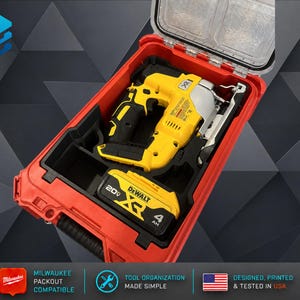 Milwaukee Packout Insert For DeWalt Jigsaw (Model # DCS334B)