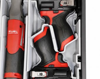 Milwaukee Packout insert for M12 1/2" & 2/3" FUEL Impact Wrench Packout Drawer Boxes