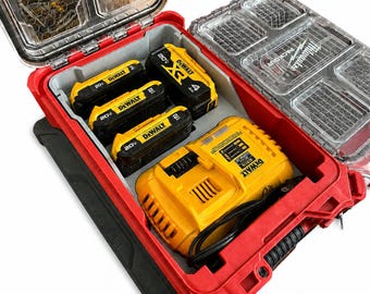 Milwaukee Packout Dewalt Battery Holder For Packout Small Parts Organizer