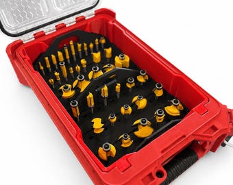 Milwaukee Packout 1/4 inch Router Bit Insert
