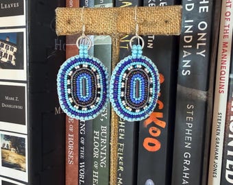 Concentric Circles Rosette Earrings, Track Star