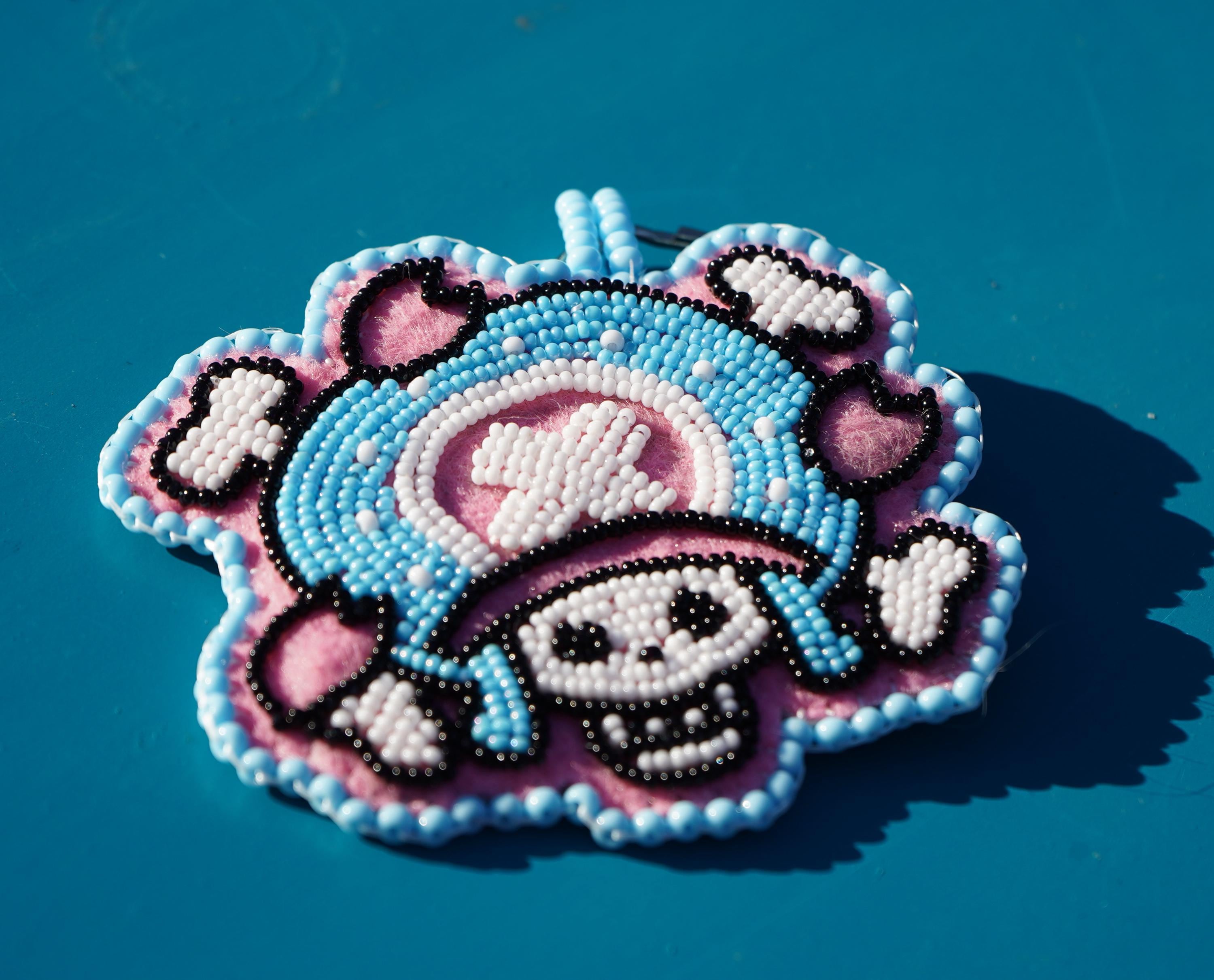 Beaded One Piece Keychain or Bag Charm - Tony Tony Chopper