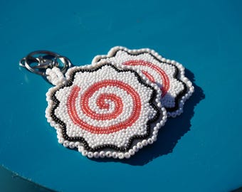 Beaded Naruto Keychain or Bag Charm