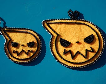 Beaded Soul Eater Keychain or Bag Charm