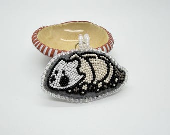 Beaded Hollow Knight: Silksong Keychain or Bag Charm - Baby Bell Beast