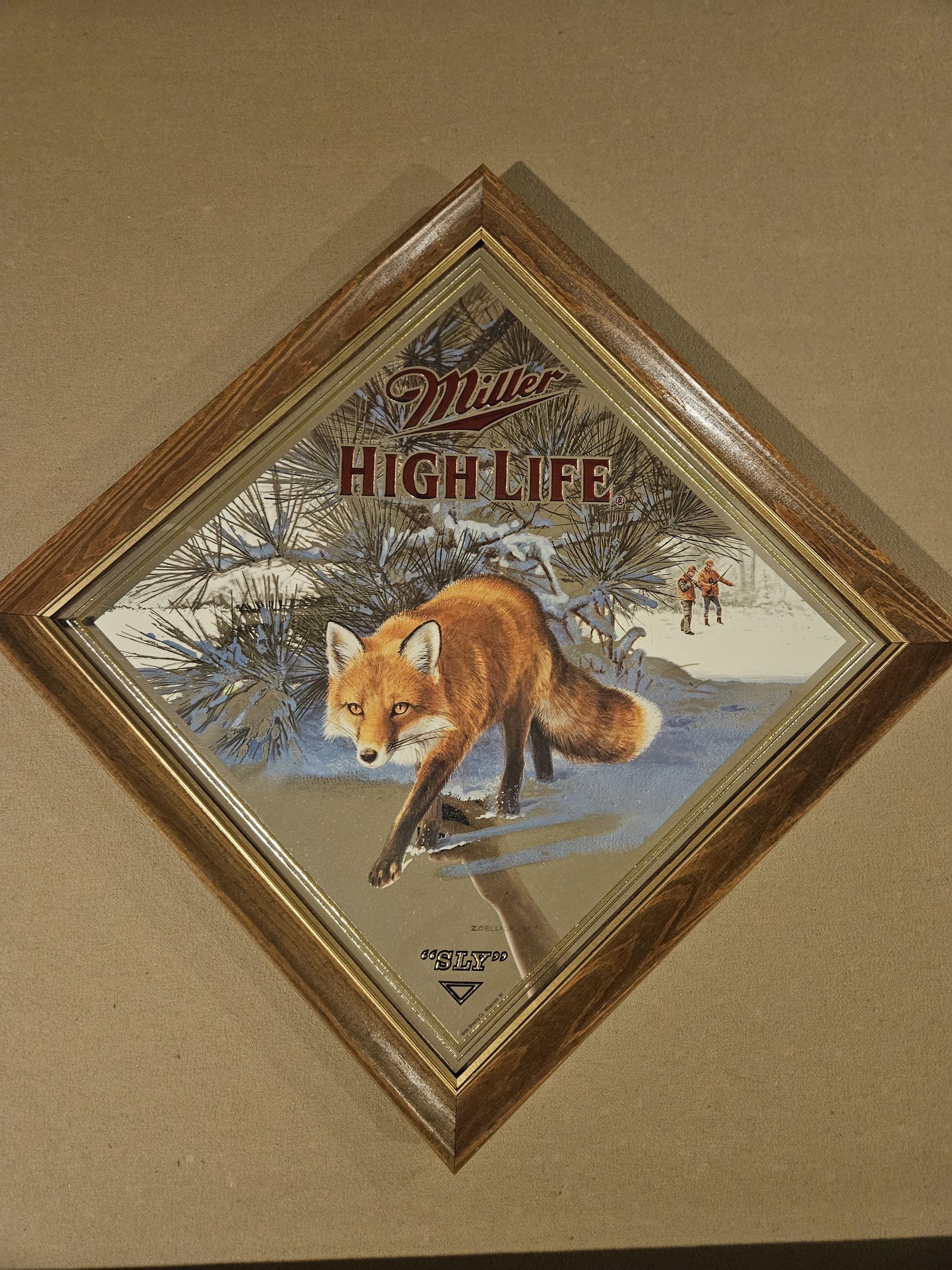 Miller High Life Mirror - Etsy