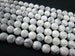 stone bead,howlite white round 8mm,15 inch strand 