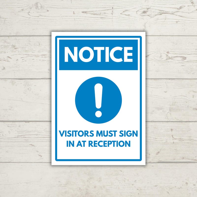 Front Desk Check in Sign - Etsy