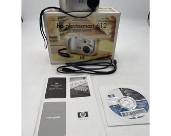 HP Photosmart 612 Digital Camera 3MP 2X Optical Zoom+BatterySD CardCDManual