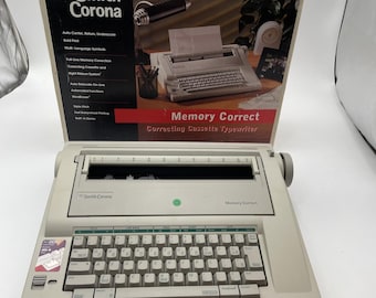 Smith Corona Electric Typewriter NA1HH Memory Correcting QC Tested Needs Ribbon