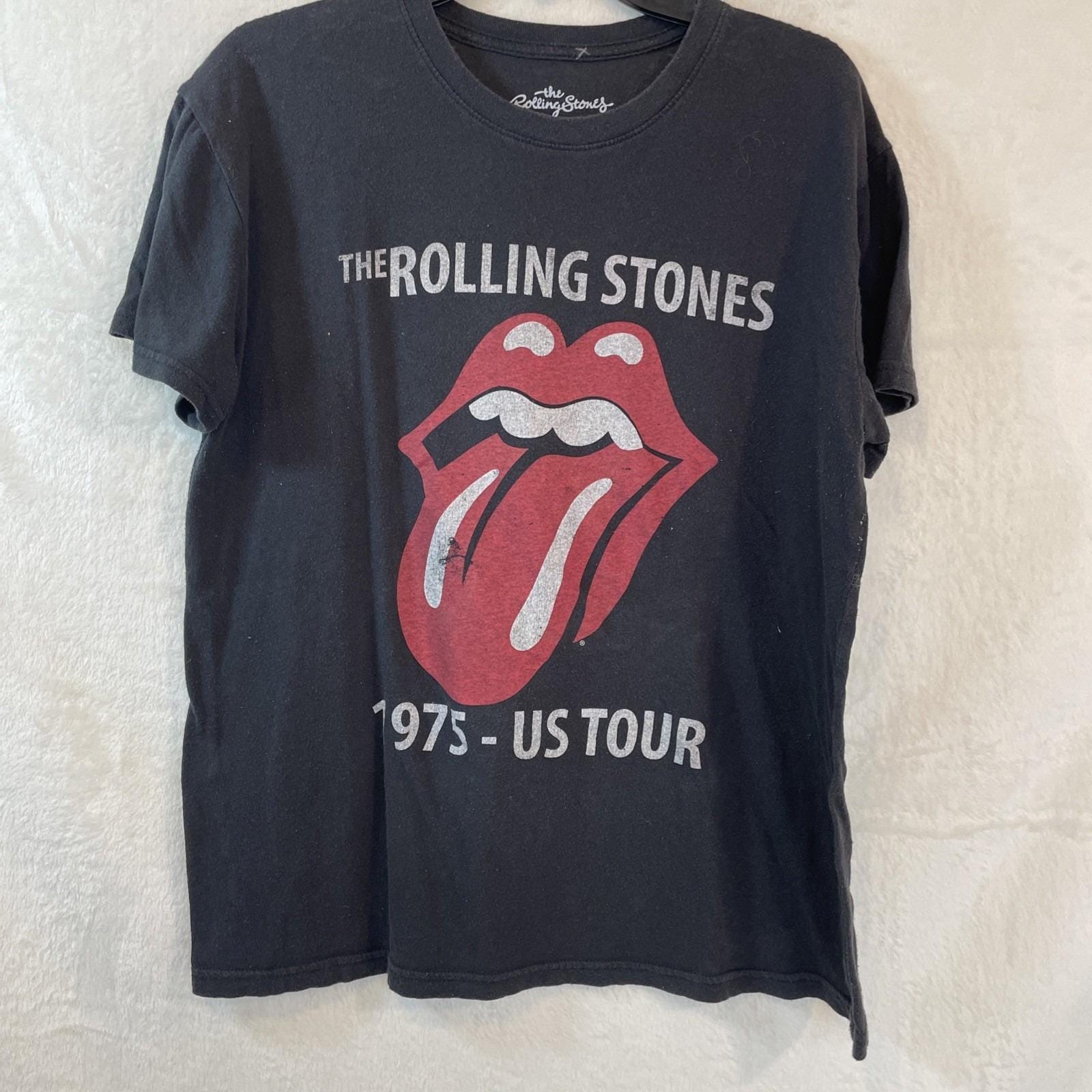 Rolling Stones 1975 T Shirt - Etsy