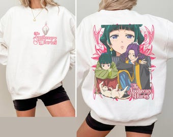 Apothecary Diaries, Maomao Art Tee, Jinshi Fan Gift, Retro Anime Shirt, Poison Girl Tee, Cute Otaku Gear, Manga Lover Gift, Old China Style