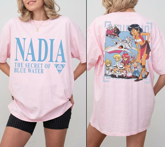 Nadia Secret T-shirt, Soft Chic Tee, Cool Retro Shirt, Urban Art Tee, Best Gift Idea, Modern Style Tee, Retro Vibe Shirt, Daily Wear Tee