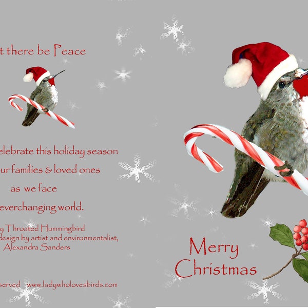 Hummingbird Cards - Etsy