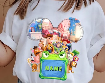 T-shirt personnalisé Toy and Story 5 personnages, t-shirt Vous avez un ami en moi, chemise Disney