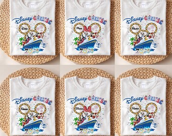 Chemise Disney Cruise Family 2026, Tshirt Disney Cruise Squad, T-shirt assorti Disney Family Cruise, chemise Disney Magic Cruise