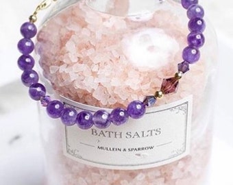 Amethyst Balance Bracelet