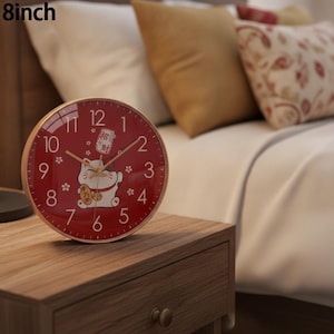 Maneki Neko Clock - Etsy