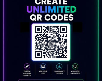 QR Code Generator Studio: onbeperkt aangepaste codes, offline, geen abonnement (HTML)