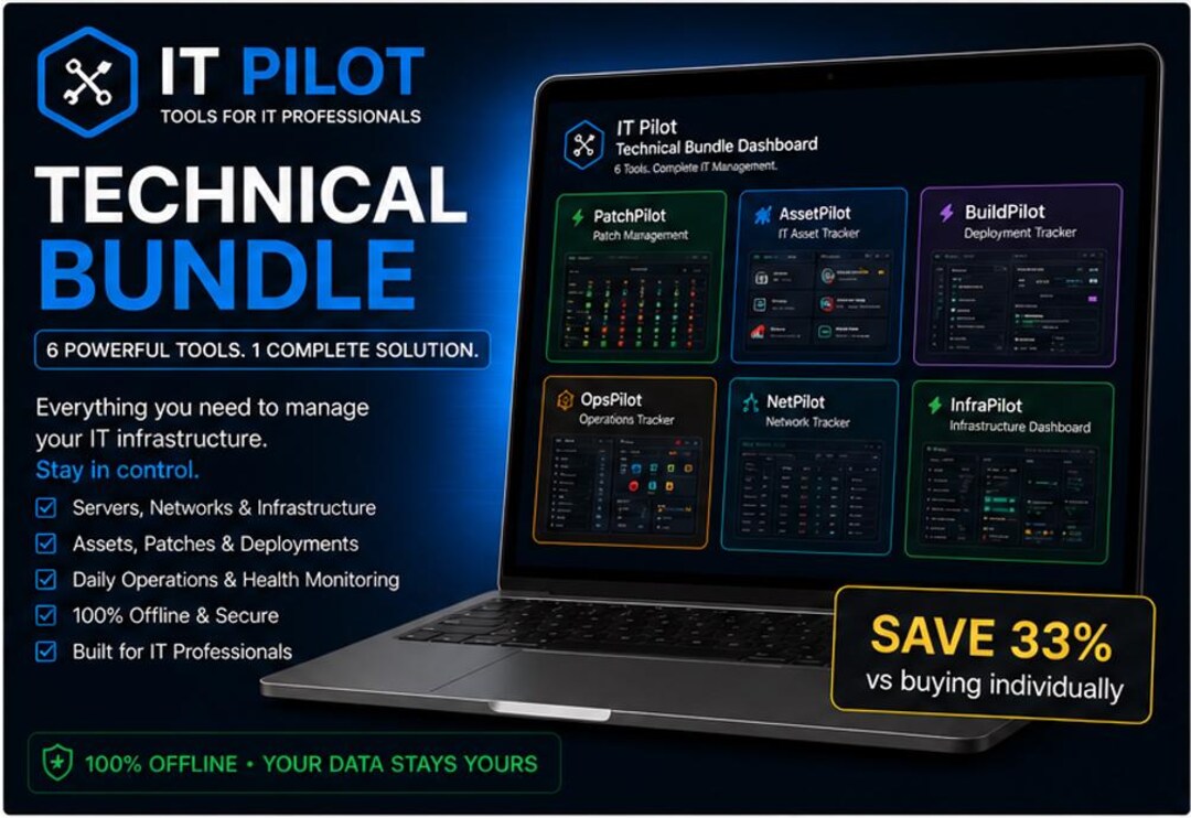 IT Sysadmin Toolkit Bundle | Server, Network & Infrastructure Tools ...