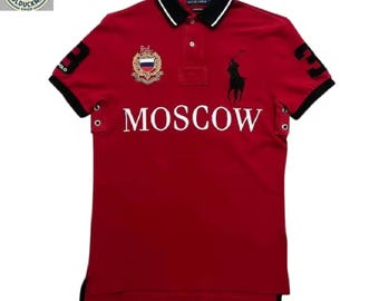 Ralph Lauren Moscow Big Pony Polo Red || Chief Keef City Edition