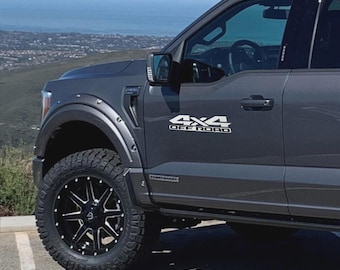 4x4 オフロード リアトランクベッドサイドデカールステッカー トラックピックアップなど用 - 2