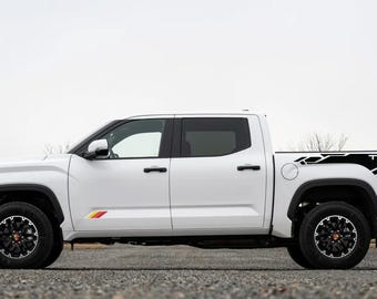 X2 TRD PRO off-road vinyl decals for 2013-2019 Toyota Tacoma Bed Side - 2