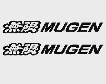 Honda Mugen S2000 Civic Acura Integra Racing Vinyl Decal Stickers Window Car - 2