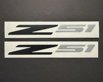C8 CORVETTE Z51 Stingray Fender Vinyl Decal Stickers