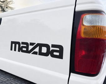 マツダ B4000 ピックアップトラック シルバー テールゲート ステッカー デカール ビニール