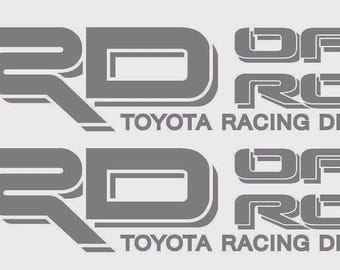 1995年～2004年式 トヨタ シルバー TRD オフロード タコマ タンドラ デカールステッカー