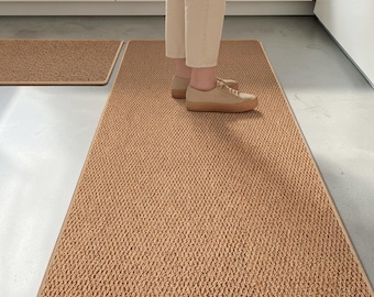 Alfombra de cocina minimalista coreana / Alfombra impermeable antideslizante / Alfombra de baño resistente al aceite / Alfombra de cocina moderna lavable