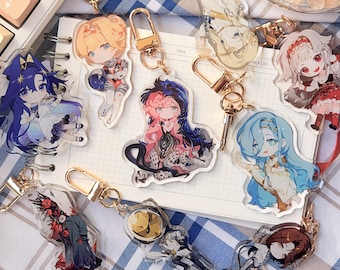 Reverse:1999 | 2.5" Acrylic Key Rings | Fanmade