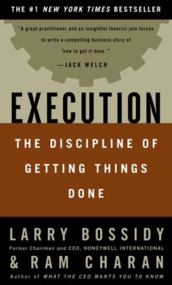 Execution -The Discipline Of Getting Things Done (Ebook)
