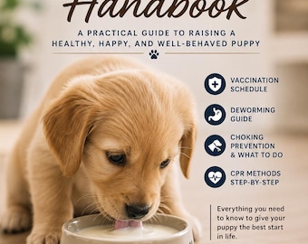 The Complete Puppy Care Handbook With Guide (Ebook)