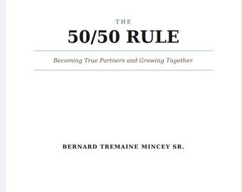 The Fifty Fifty Rule of Relationships (Ebook)