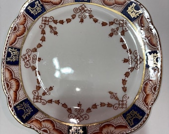 Plato decorativo vintage de 15 cm para pan o pastel, modelo Imari 4995 de Colclough China.