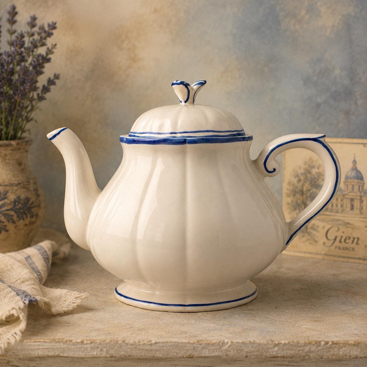 French Teapot - Etsy