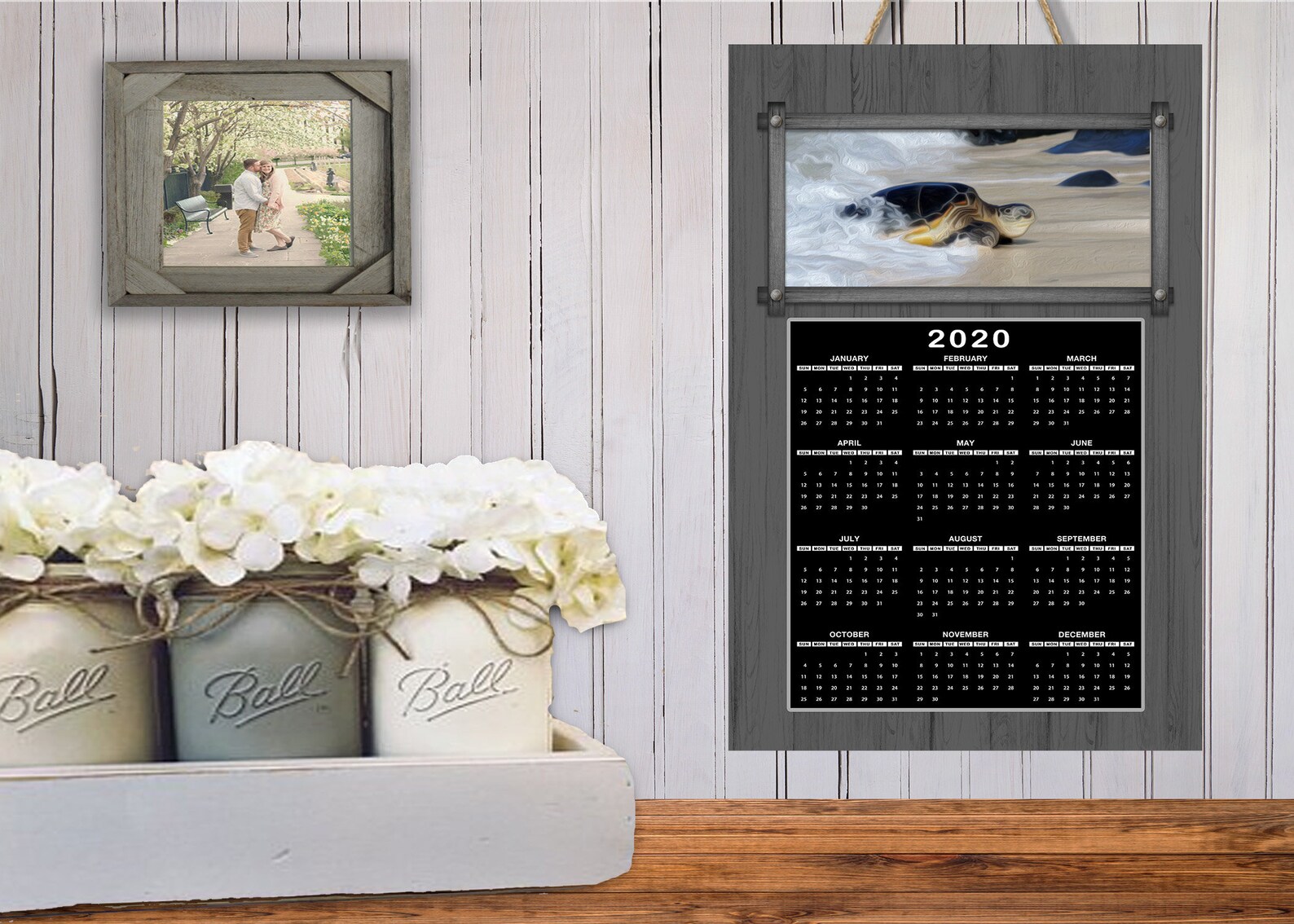 Black and Grey Calendar Digital Design for Sublimation Etsy