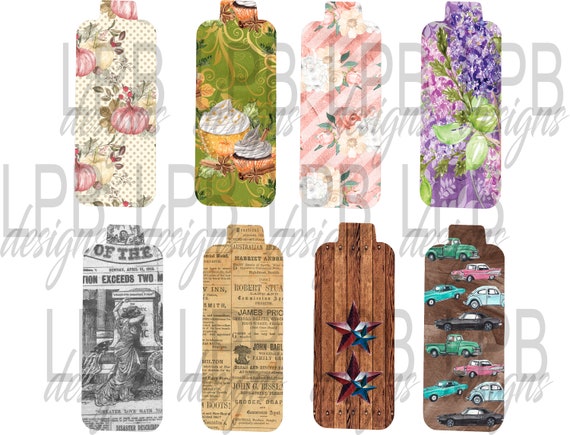 DIGITAL FILE Straight Chapstick Holder Set Bundle Digital Design