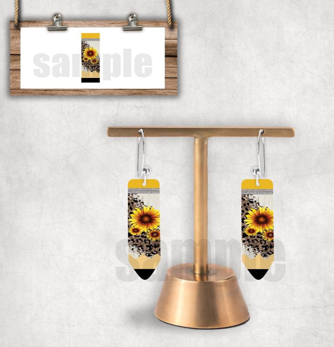 POPLYKE Ohrringe Mit Sonnenblume & Schutzblick – Sterling Silber, Hypoallergen, Trendig Für Damen