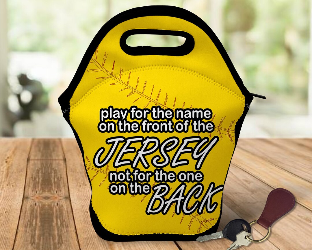 DIGITAL FILE Softball Lunch Tote Design for Sublimation Etsy
