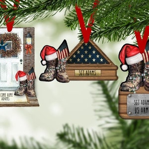 DIGITAL FILE Military Ornament Bundle Digital Design for Sublimation