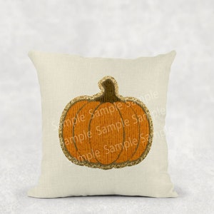 DIGITAL FILE Faux Chenille Pumpkin Digital Design for Sublimation